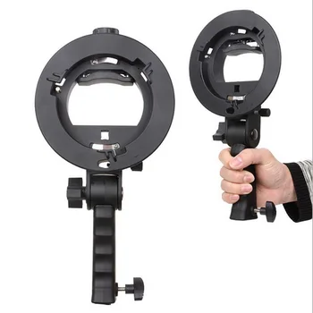 Gosear Portable S-type Flash Bracket Mount Stand with Handle for Canon Nikon YonNuo Godox Bowens Softbox Radome Dish Umbrella
Gosear Portable S-type Flash Bracket Mount Stand with Handle for Canon Nikon YonNuo Godox Bowens Softbox Radome Dish Umbrella