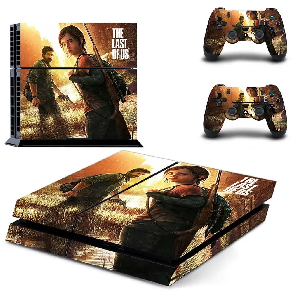 The Last of Us Full Cover Faceplates PS4 Skin Sticker Decal For PlayStation 4 Console & Controllers Vinyl | Электроника
