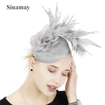 New chic charming fashion fascinator hats headband for women elegant party tea flower headpiece formal occasion church fedora
New chic charming fashion fascinator hats headband for women elegant party tea flower headpiece formal occasion church fedora
