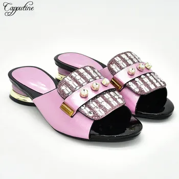 Elegant Pink Party African Women's Medium Heel Slip-on Shoes For Party 88-6 Heel Height 4CM. 5 Color
Elegant Pink Party African Women's Medium Heel Slip-on Shoes For Party 88-6 Heel Height 4CM. 5 Color