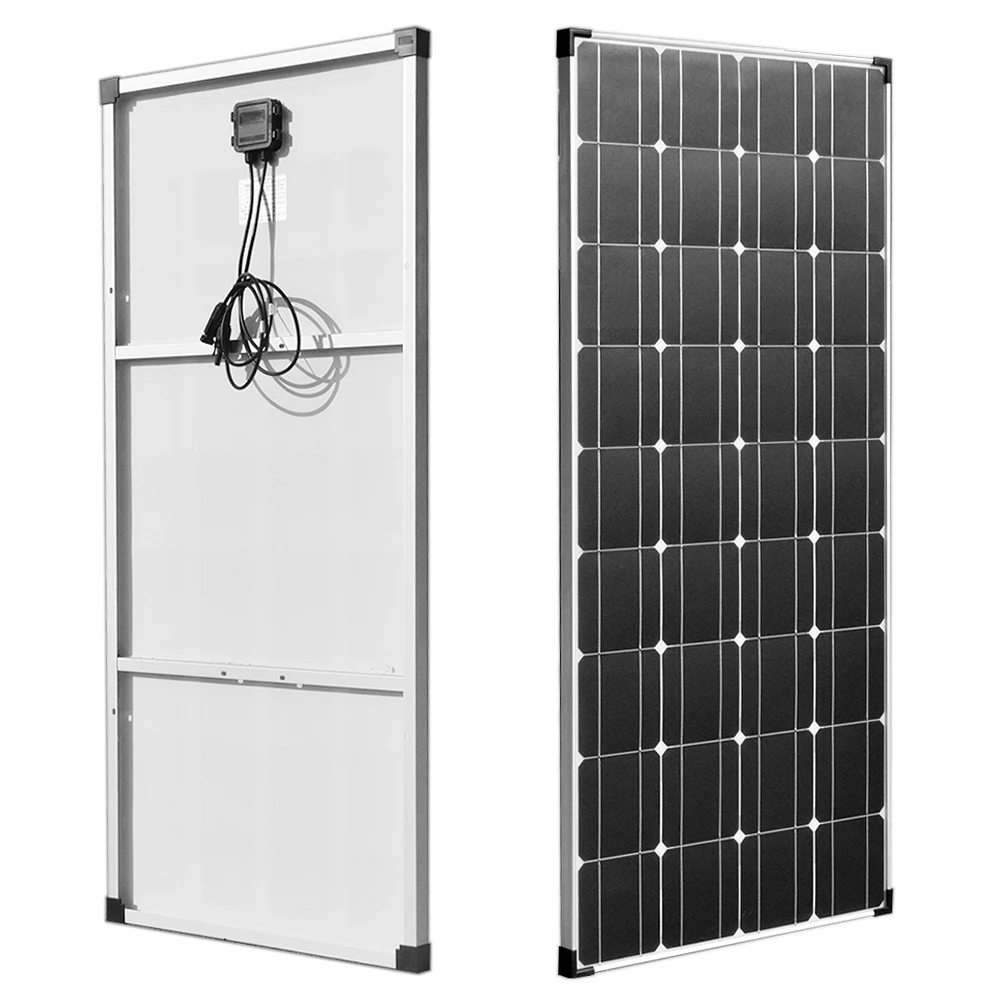 BOGUANG 100W 18V Solar Panel Lightweight Module PV Power for 12v Battery Charging Boat Caravan Any Other Off Grid Applications
BOGUANG 100W 18V Solar Panel Lightweight Module PV Power for 12v Battery Charging Boat Caravan Any Other Off Grid Applications
