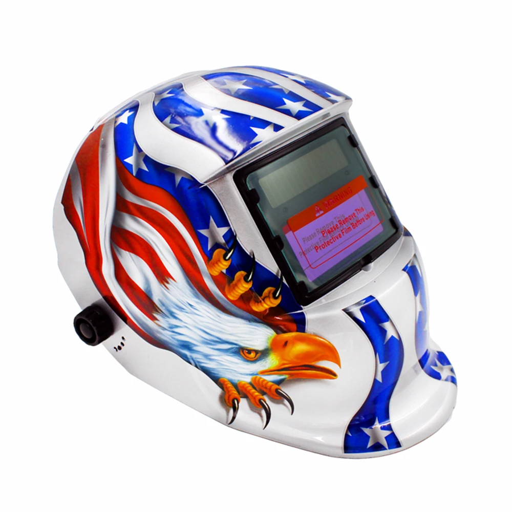Solar Powered Welding Helmet Auto Darkening Hood Adjustable for Mig Tig Arc Welder Mask Electric Welding Mask
Solar Powered Welding Helmet Auto Darkening Hood Adjustable for Mig Tig Arc Welder Mask Electric Welding Mask
