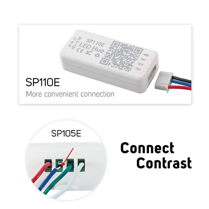 WS2812B SK6812RGB SK6812RGBW Bluetooth SP110E Mini Controller, Support ALL LED Strip/Module Light/Panel/String, IOS/Android App
WS2812B SK6812RGB SK6812RGBW Bluetooth SP110E Mini Controller, Support ALL LED Strip/Module Light/Panel/String, IOS/Android App