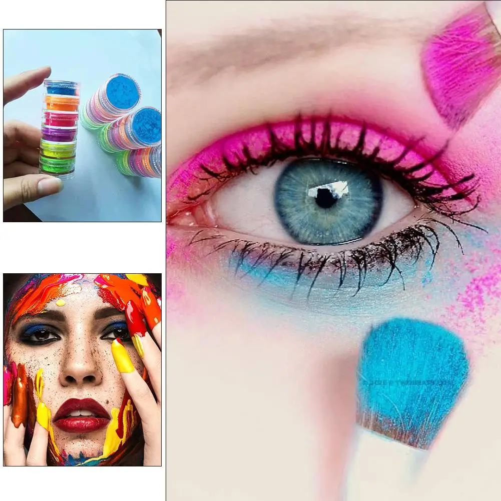 6 Colors Lasting Shimmer Eyeshadow Pigment Matte Eyeshadow Neon Powder Nail Powder
6 Colors Lasting Shimmer Eyeshadow Pigment Matte Eyeshadow Neon Powder Nail Powder