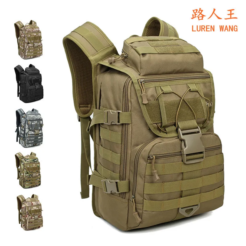 Passers-by King Chicken Backpack Tactical Backpack Camouflage Outdoor Backpack Men's Backpack Mountaineering Bag Summer Camping
Passers-by King Chicken Backpack Tactical Backpack Camouflage Outdoor Backpack Men's Backpack Mountaineering Bag Summer Camping