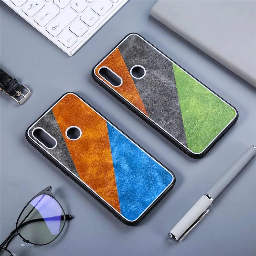 for Redmi 6 6A Pro 7 7A K20 Note 6 7 8 Case Contrast Color Geometric PU Leather Protective Slim Back Cover Simple Design Phone
for Redmi 6 6A Pro 7 7A K20 Note 6 7 8 Case Contrast Color Geometric PU Leather Protective Slim Back Cover Simple Design Phone