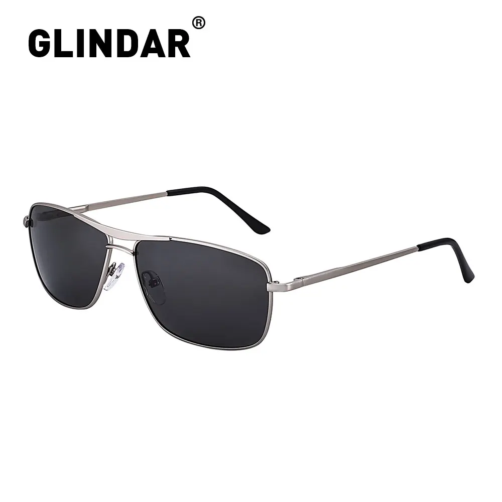 Spring Hinge Men Polarized Sunglasses Narrow Rectangle Metal Frame Driving Sun Glasses
Spring Hinge Men Polarized Sunglasses Narrow Rectangle Metal Frame Driving Sun Glasses