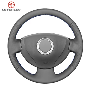 LQTENLEO Black Artificial Leather Car Steering Wheel Cover For Renault Clio 2 2001-2012 Logan Sandero Symbol Twingo 2 2009-2015
LQTENLEO Black Artificial Leather Car Steering Wheel Cover For Renault Clio 2 2001-2012 Logan Sandero Symbol Twingo 2 2009-2015