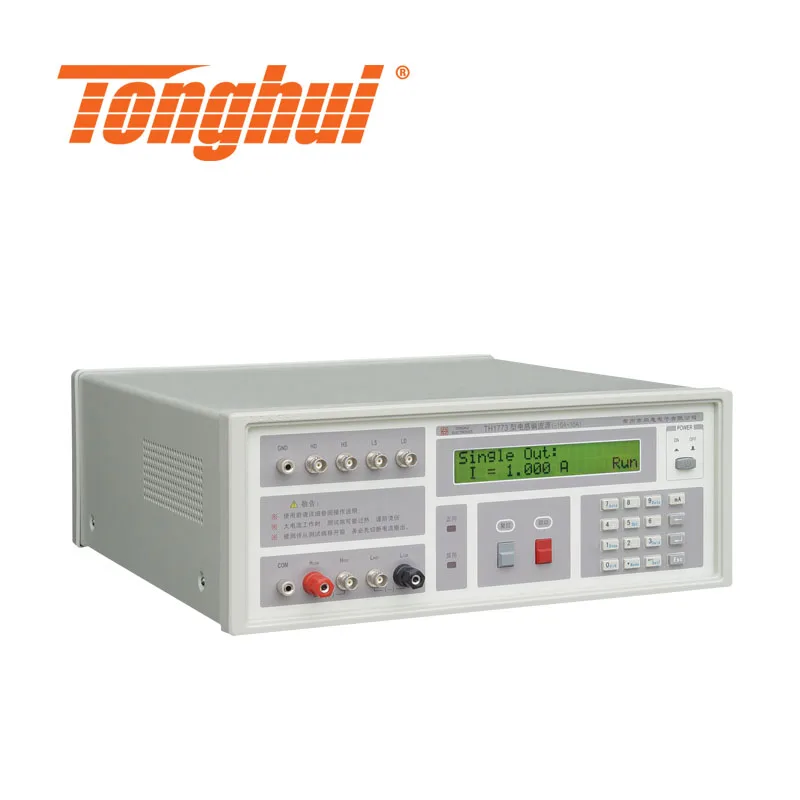 TH1773 DC Bias Current Source 0 to 10A Current Output Wide Frequency Bandwidth
TH1773 DC Bias Current Source 0 to 10A Current Output Wide Frequency Bandwidth