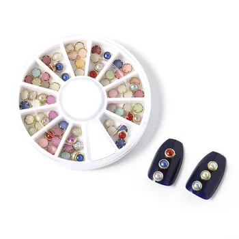 3D Bling Pearl Glitter Mixed Color Nail Art Accessories Design Wheel DIY Nail Art Tips Decoration 5mm Rhinestone Flat Bottom
3D Bling Pearl Glitter Mixed Color Nail Art Accessories Design Wheel DIY Nail Art Tips Decoration 5mm Rhinestone Flat Bottom