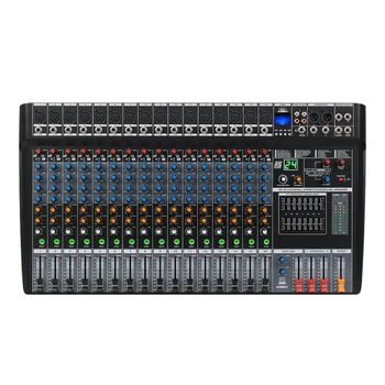 V16 professional mixer with USB reverberation 24 digital effects conference stage performance tuner with Bluetooth function
V16 professional mixer with USB reverberation 24 digital effects conference stage performance tuner with Bluetooth function