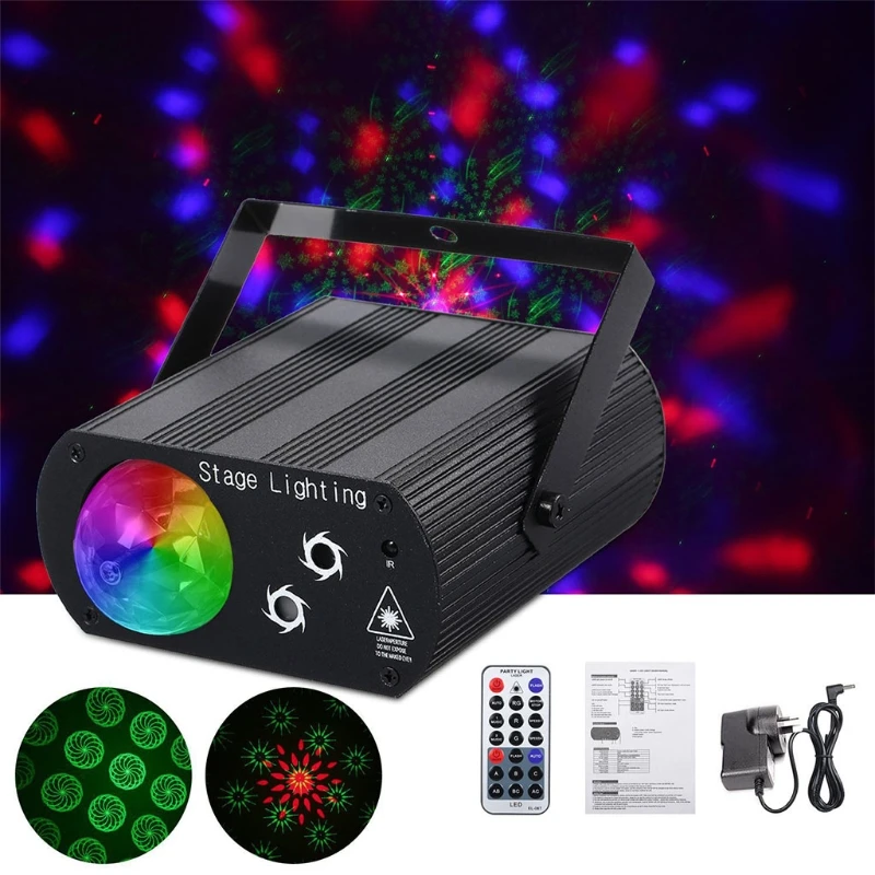 US/EU/UK/AU Plug Pattern Projection Lamp Remote Control RGB Strobe Stage Light R9JC
US/EU/UK/AU Plug Pattern Projection Lamp Remote Control RGB Strobe Stage Light R9JC