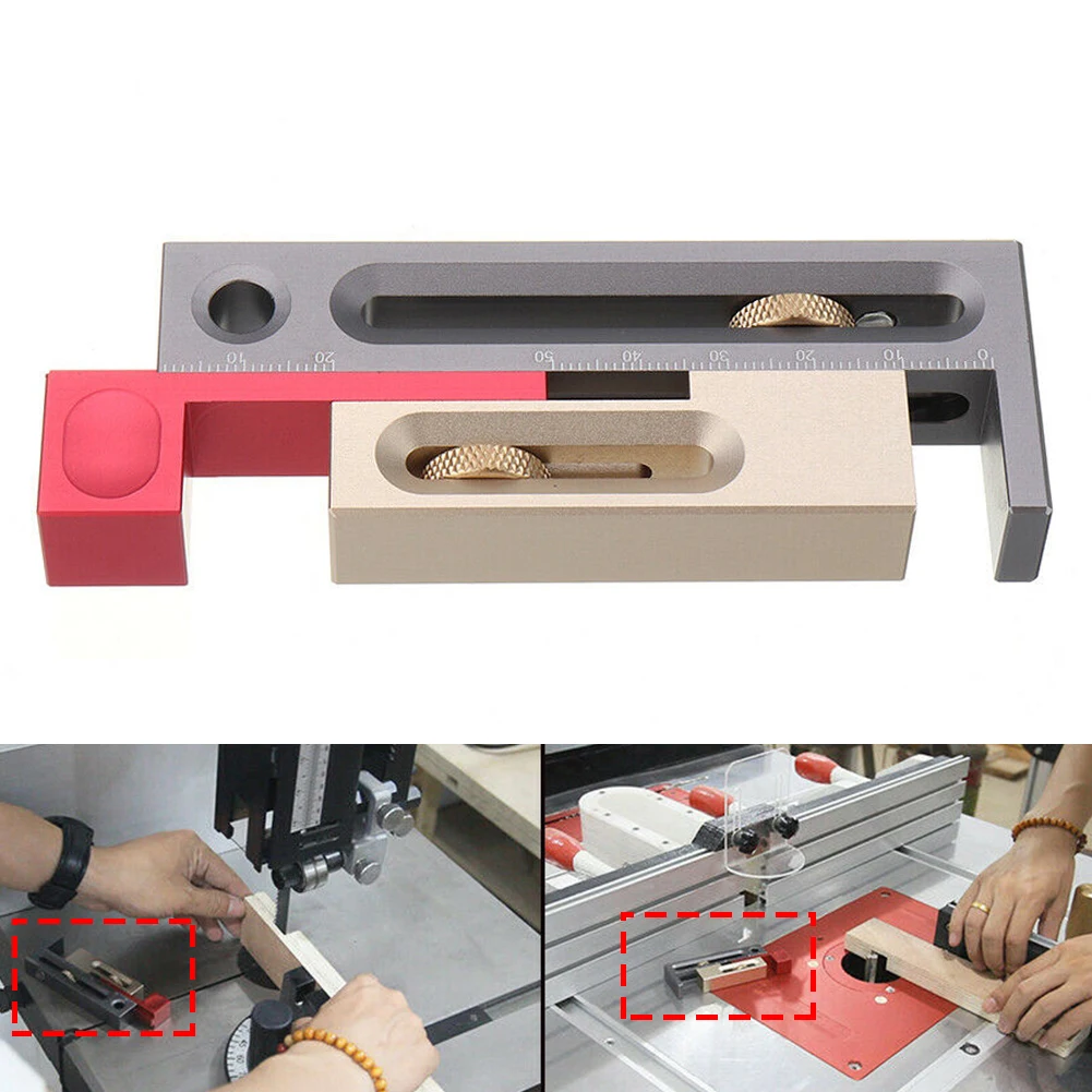 Mortise Seam Adjustment Useful Saw Slot Adjuster Table Regulator Measuring Instrument Woodworking Tool Movable Block Accuracy
Mortise Seam Adjustment Useful Saw Slot Adjuster Table Regulator Measuring Instrument Woodworking Tool Movable Block Accuracy