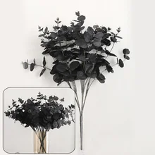 1 Pc 47cm Artificial Flower Eucalyptus Type Black 20 Heads Home Party Spring Wedding Decoration Fake Flower 2021 New
1 Pc 47cm Artificial Flower Eucalyptus Type Black 20 Heads Home Party Spring Wedding Decoration Fake Flower 2021 New