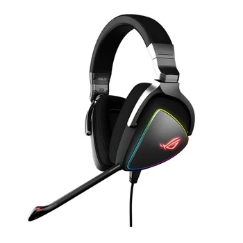 Headset ASUS ROG Delta Type-C, wired, sound 7.1, 20-40000 Hz, 32 Ohm, 127 dB, 100-10000 Hz, -40 dB, USB Type-C, RGB, color: black / gray
Headset ASUS ROG Delta Type-C, wired, sound 7.1, 20-40000 Hz, 32 Ohm, 127 dB, 100-10000 Hz, -40 dB, USB Type-C, RGB, color: black / gray