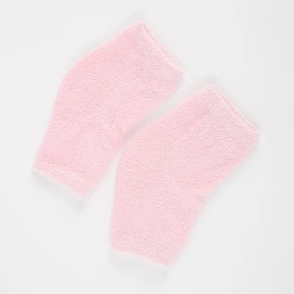Фото Invisible Gel Silicon Heel Sock Relieve Calluses Dry & Cracked Skin Moisturizing SPA Socks Feet Care | Красота и здоровье