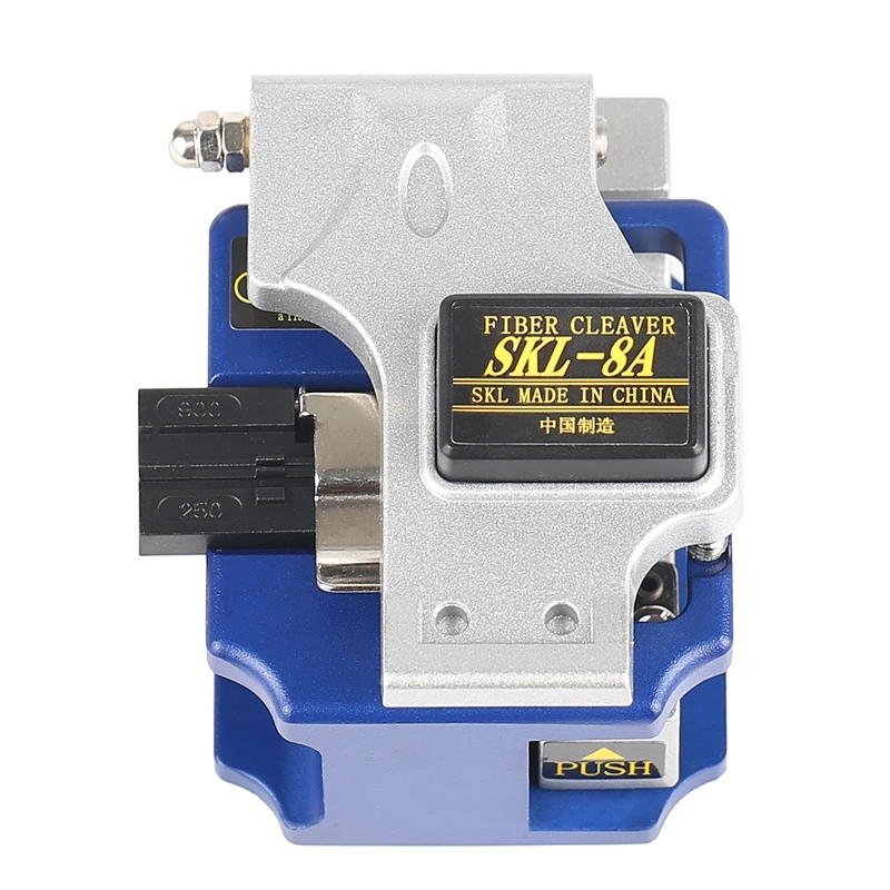 SKL-8A High Precision Optical Fiber Cleaver Fiber Optic Cutter Hot Melt Fiber Cleaver blue
SKL-8A High Precision Optical Fiber Cleaver Fiber Optic Cutter Hot Melt Fiber Cleaver blue