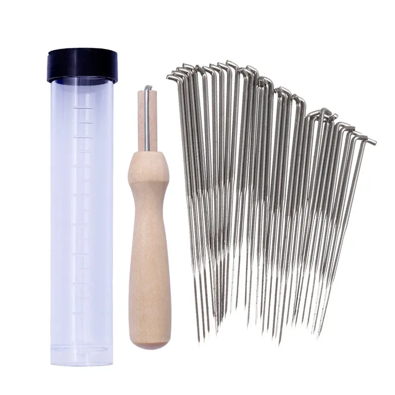 MIUSIE 30 Pcs/Set Mixed Felting Needles Wool Felt Tools with Bottle S,M,L Each Size 10pcs Felt DIY Sewing Package
MIUSIE 30 Pcs/Set Mixed Felting Needles Wool Felt Tools with Bottle S,M,L Each Size 10pcs Felt DIY Sewing Package