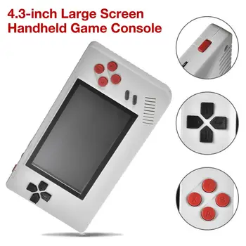 Mini Game Controller Handheld Game Console Joysticks 4.3-inch Gamepad Game Machine 8-bit Built-in 228 Games Support AV Output
Mini Game Controller Handheld Game Console Joysticks 4.3-inch Gamepad Game Machine 8-bit Built-in 228 Games Support AV Output