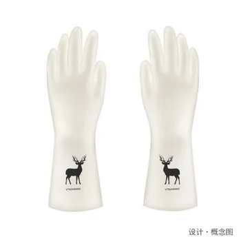 Housework Glove Plastic Cement Transparent Glove Non-slip Wear-resisting Printing Clean Kitchen Protect Hand Wrist Washing Glove
Housework Glove Plastic Cement Transparent Glove Non-slip Wear-resisting Printing Clean Kitchen Protect Hand Wrist Washing Glove