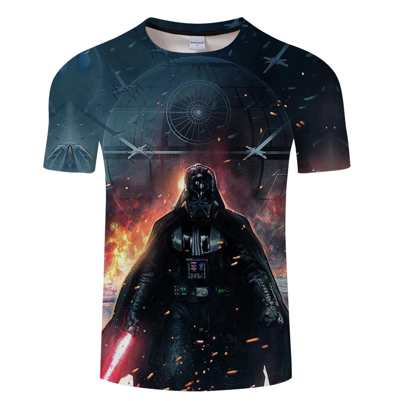 New Fashion Heavy Metal 3D Tee Shirt Homme Star Wars Printed Streetwear Male Summer Short Sleeve Tee Tops Man Drop Ship
New Fashion Heavy Metal 3D Tee Shirt Homme Star Wars Printed Streetwear Male Summer Short Sleeve Tee Tops Man Drop Ship