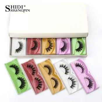SHIDISHANGPIN Mink Eyelashes False Fluffy Fake Eyelashes Package Box Natural Eyelashes Wholesale Bulk 3d Mink Lashes
SHIDISHANGPIN Mink Eyelashes False Fluffy Fake Eyelashes Package Box Natural Eyelashes Wholesale Bulk 3d Mink Lashes