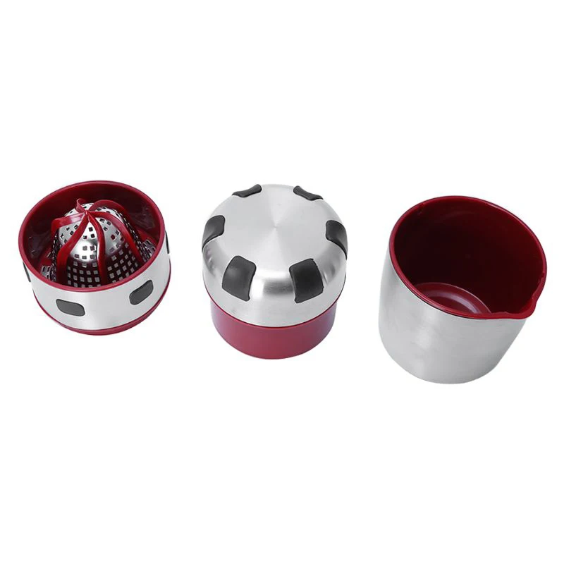 Citrus Juicer Manual Juicer Portable Stainless Steel Juicer Cover Rotary Squeezer
Citrus Juicer Manual Juicer Portable Stainless Steel Juicer Cover Rotary Squeezer
