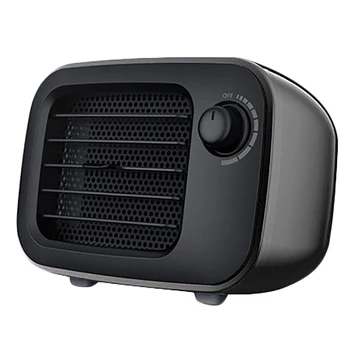 Portable Desktop Heater Fan Mini Heater Home Office Heater PTC Air Heater-EU Plug Black
Portable Desktop Heater Fan Mini Heater Home Office Heater PTC Air Heater-EU Plug Black