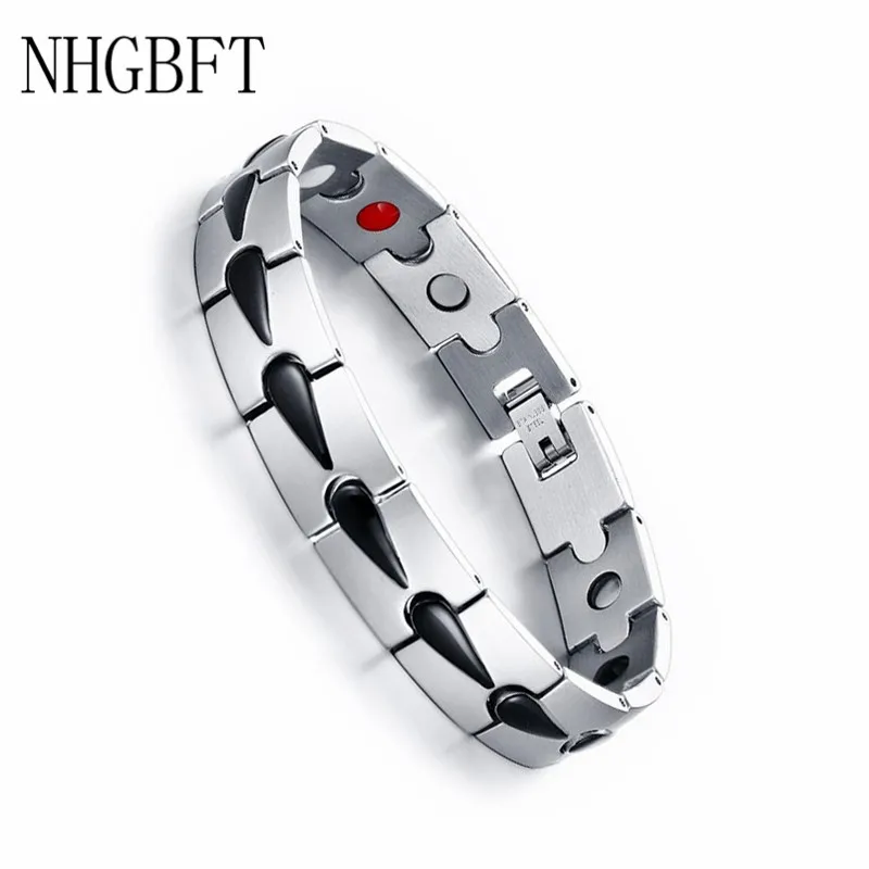 NHGBFT Vintage Teardrop-shaped germanium magnet bracelet For Mens health care bracelet jewelry
NHGBFT Vintage Teardrop-shaped germanium magnet bracelet For Mens health care bracelet jewelry