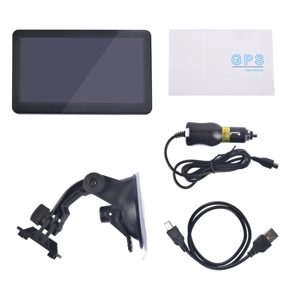 7-inch vehicle-mounted portable HD vehicle-mounted GPS navigation Free map satellite navigation truck GPS navigator
7-inch vehicle-mounted portable HD vehicle-mounted GPS navigation Free map satellite navigation truck GPS navigator