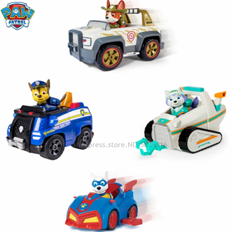 

Paw patrol S3 series genuine Wang Wang team outstanding power toy full section Want Want team puppy dog patrol rescue vehicle