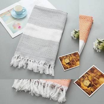 Thin Turkish Style For Adults Quick Dry, Absorbent Sunscreen Yoga Mat Tassel Design Outdoor Striped Pattern Beach Towel Portable
Thin Turkish Style For Adults Quick Dry, Absorbent Sunscreen Yoga Mat Tassel Design Outdoor Striped Pattern Beach Towel Portable