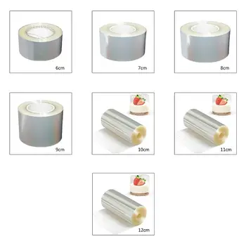 Cake Collars 4.3 x1968 IN, PET Material Rolls, Clear Cake Strips, Transparent Cake Rolls, Mousse Cake Acetate Sheets
Cake Collars 4.3 x1968 IN, PET Material Rolls, Clear Cake Strips, Transparent Cake Rolls, Mousse Cake Acetate Sheets