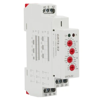 GRT8-S2 AC 230V Mini Asymmetric Cycle Timer ON/OFF Repeat Cycle Time Relay 
GRT8-S2 AC 230V Mini Asymmetric Cycle Timer ON/OFF Repeat Cycle Time Relay