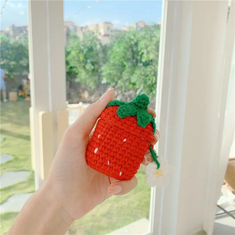 Cute Fruit Pattern Protective Cover Soft Knitting Wool Case for AirPods Earphone U50D
Cute Fruit Pattern Protective Cover Soft Knitting Wool Case for AirPods Earphone U50D