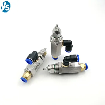 Air atomizing nozzle,dry fog dedusting nozzle,ultrasonic air atomizing dry mist dust control nozzle
Air atomizing nozzle,dry fog dedusting nozzle,ultrasonic air atomizing dry mist dust control nozzle