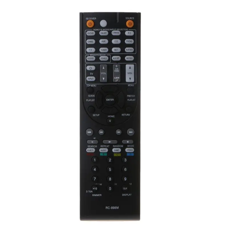 Replacement RC-898M Remote Control for Onkyo TX-NR5008 TX-NR709 TX-NR646 TX-NR747 TX-NR545 AV Receiver
Replacement RC-898M Remote Control for Onkyo TX-NR5008 TX-NR709 TX-NR646 TX-NR747 TX-NR545 AV Receiver