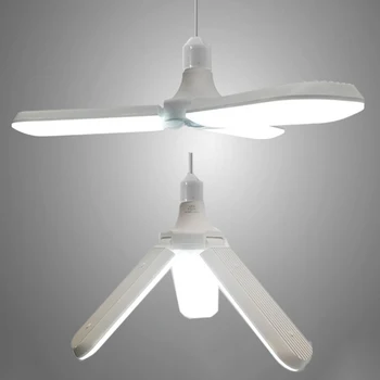 45W E27 LED Bulb Super Bright Foldable Fan Blade 360 Degrees Angle Adjustable Ceiling Lamp LED Pendant Lights No Flicker lampada
45W E27 LED Bulb Super Bright Foldable Fan Blade 360 Degrees Angle Adjustable Ceiling Lamp LED Pendant Lights No Flicker lampada