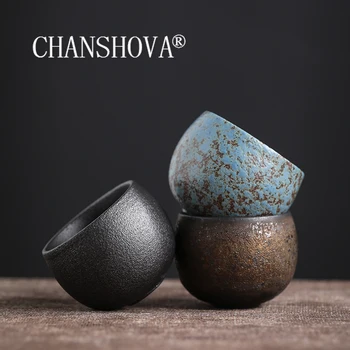 CHANSHOVA 60ml Chinese retro Handmade simplicity coarse pottery tea cup Small liquor cup China ceramics tea set H471
CHANSHOVA 60ml Chinese retro Handmade simplicity coarse pottery tea cup Small liquor cup China ceramics tea set H471