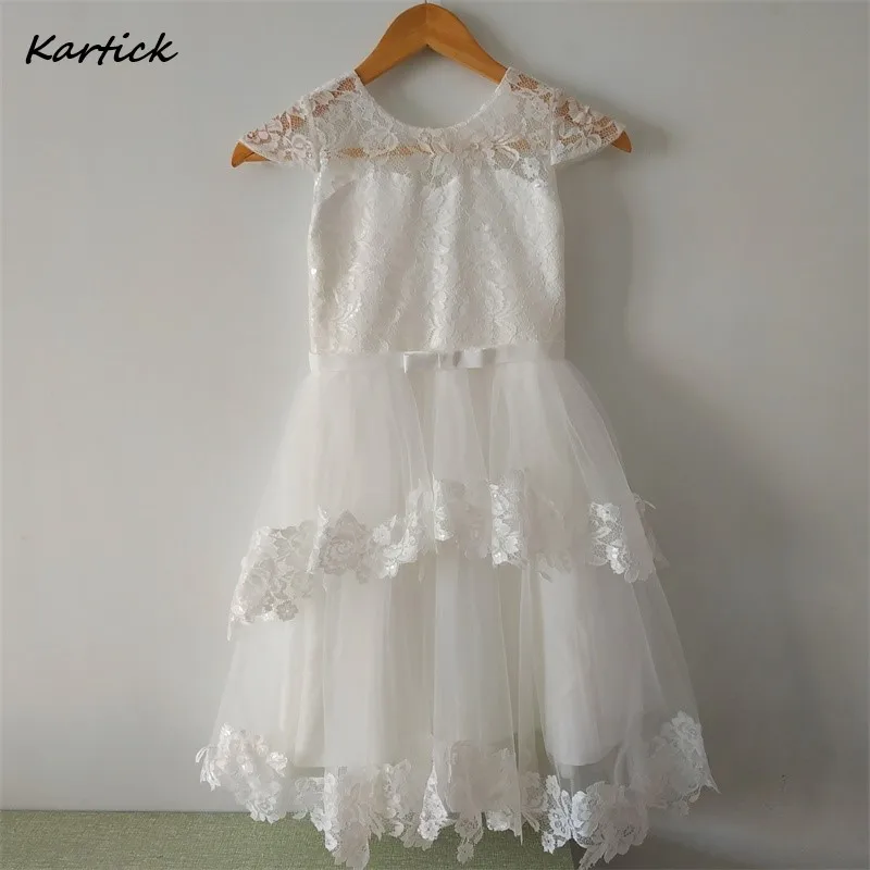 2020 Newest Flower Girl Dresses Fashion Cap Sleeve Party Pageant First Communion Dress Lace Little Girls Kids/Children Dress
2020 Newest Flower Girl Dresses Fashion Cap Sleeve Party Pageant First Communion Dress Lace Little Girls Kids/Children Dress
