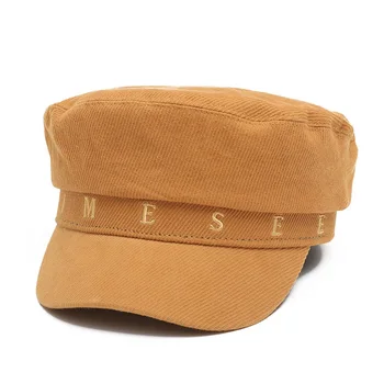 Women Cap Leisure Hat Autumn Winter New Hat Corduroy Army Cap Korean Version Fashion Temperament Retro Trend Flat Top Cap Street
Women Cap Leisure Hat Autumn Winter New Hat Corduroy Army Cap Korean Version Fashion Temperament Retro Trend Flat Top Cap Street