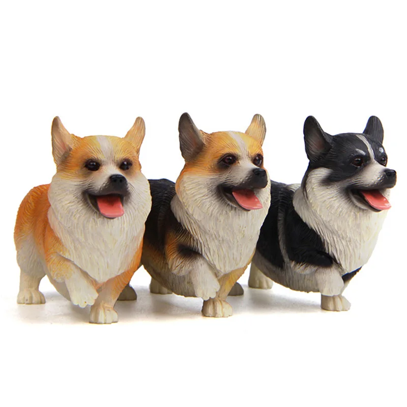 Simulation Dogs Welsh Corgi Pembroke Resin Models Desktop Ornament Decor Children Toys Pet Dolls Figures Figurines For Kids Gift
Simulation Dogs Welsh Corgi Pembroke Resin Models Desktop Ornament Decor Children Toys Pet Dolls Figures Figurines For Kids Gift