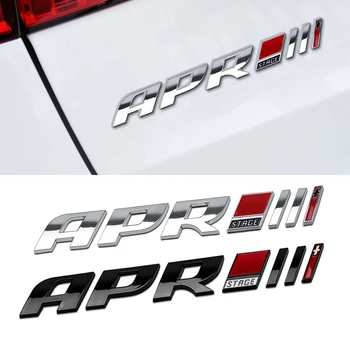 

1x Car 3D ABS APR Stage III Emblem Tail Side Sticker for Volkswagen golf 6 7 R20 GTI passat B5 B6 B7 Golf MK4 MK6 MK7 CC R20 R32