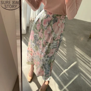 Elegant Women Floral Print Skirt 2020 Spring Autumn Elastic Waist Bodycon Midi Skirt Vintage Long Skirts Jupe Femme 9943
Elegant Women Floral Print Skirt 2020 Spring Autumn Elastic Waist Bodycon Midi Skirt Vintage Long Skirts Jupe Femme 9943