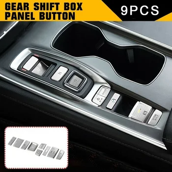 9pcs Silver Stainless Steel Interior Gear Shift Box Panel Button Cover Trim Decor For Honda Accord 2018-20
9pcs Silver Stainless Steel Interior Gear Shift Box Panel Button Cover Trim Decor For Honda Accord 2018-20