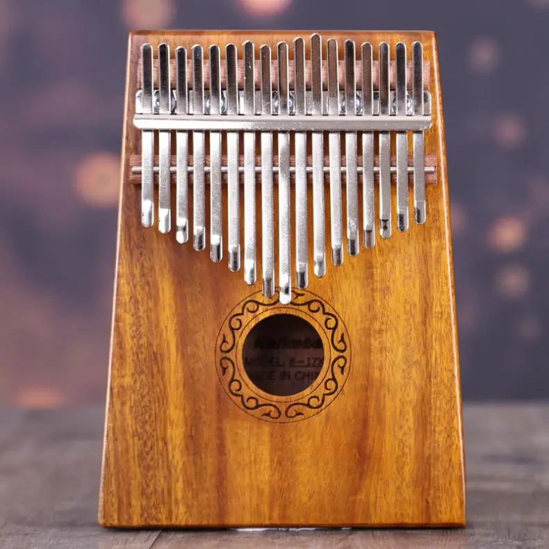 17 Key Kalimba Single Board Solid Acacia Wood Thumb Piano Mbira Natural Mini Keyboard Instrument with Complete Accessories
17 Key Kalimba Single Board Solid Acacia Wood Thumb Piano Mbira Natural Mini Keyboard Instrument with Complete Accessories