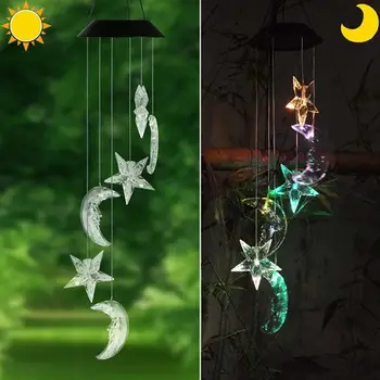 Solar LED Wind Chimes Festival Outdoor Durable Wind Chimes Light Xmas Decor Color Changing Super Bright Yard Wind Chimes Lamp
Solar LED Wind Chimes Festival Outdoor Durable Wind Chimes Light Xmas Decor Color Changing Super Bright Yard Wind Chimes Lamp