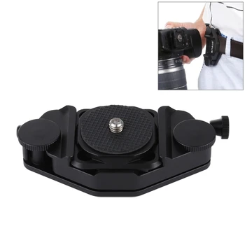 PULUZ Capture Camera Clip CNC Aluminum Alloy Quick Release Clip with Plate (Black)
PULUZ Capture Camera Clip CNC Aluminum Alloy Quick Release Clip with Plate (Black)