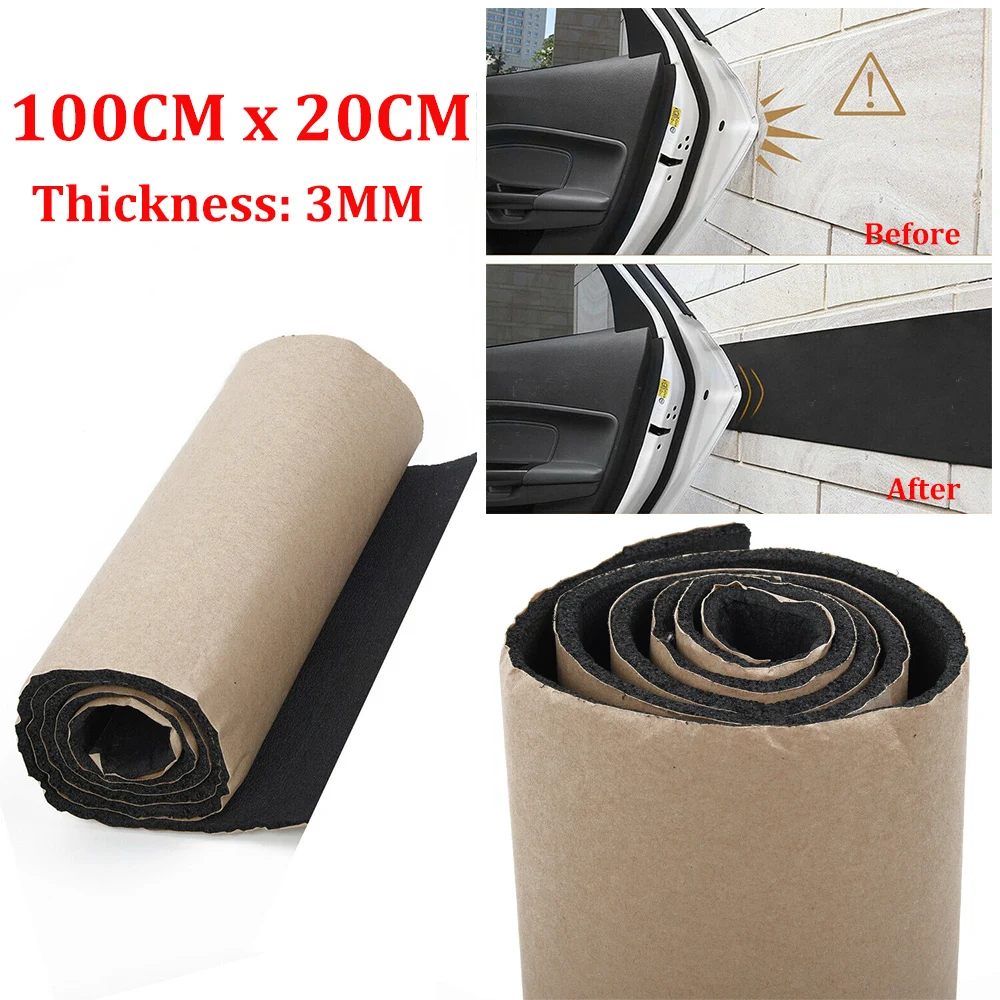 1/2Pcs 3mm Car Van Sound Proofing Deadening Insulation Foam New 100*20cm Protector Auto Sound Insulation Deadening Accessories
1/2Pcs 3mm Car Van Sound Proofing Deadening Insulation Foam New 100*20cm Protector Auto Sound Insulation Deadening Accessories