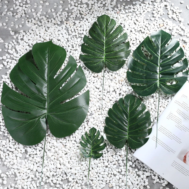 1Piece Artificial fake Monstera palm Leaves leaf-shaped green plants wedding DIY decoration cheap Flowers arrangement plant leaf
1Piece Artificial fake Monstera palm Leaves leaf-shaped green plants wedding DIY decoration cheap Flowers arrangement plant leaf